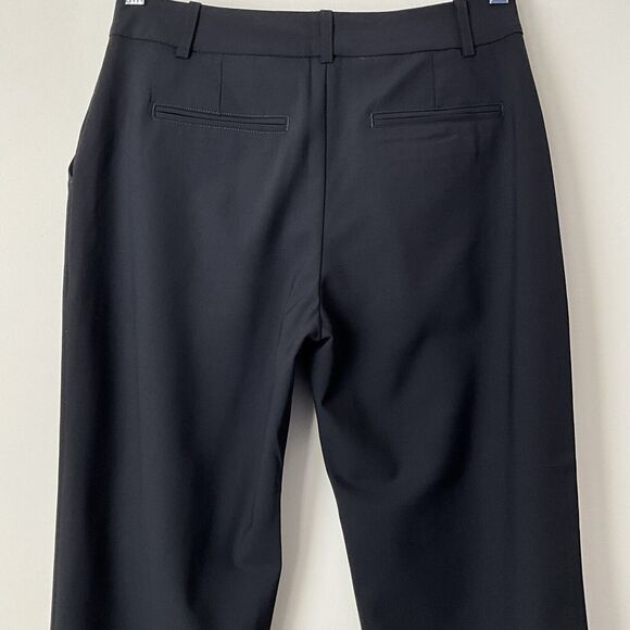 Outerknown Pants Size 4 Dark Navy Virgin Wool Blend Career - Picture 9 of 11